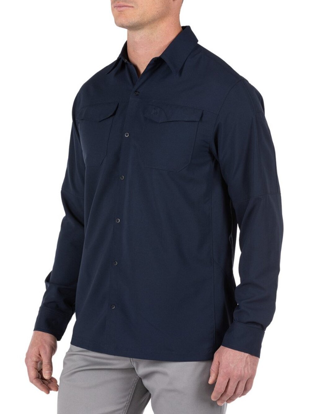 5.11 Tactical Freedom Flex shirt button navy blue ripstop men Peacoat new Medium
